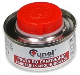 Pasta do cynowania karoserii samochodowej Cynel 250g