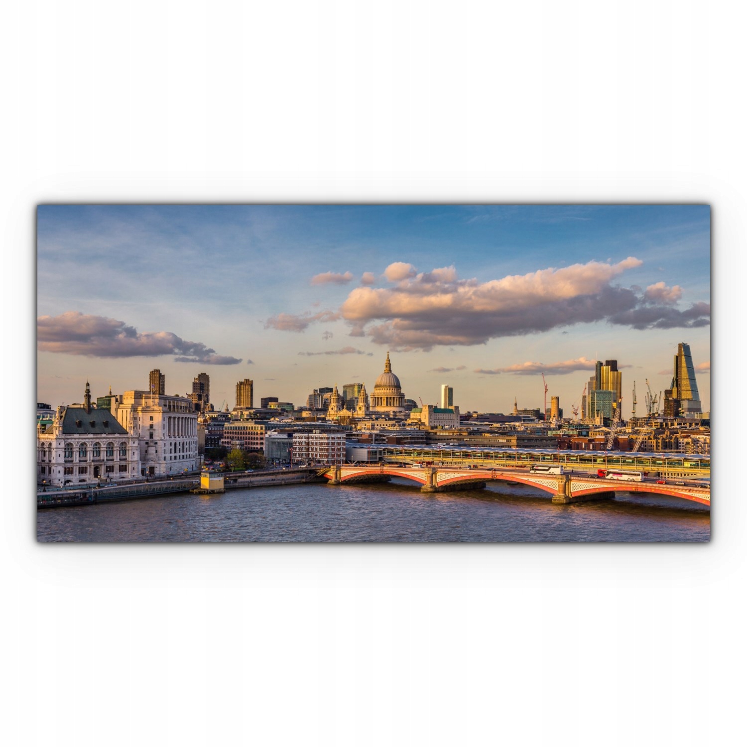 Canvas na rámu na zeď 100x50 Město Londýn Uk