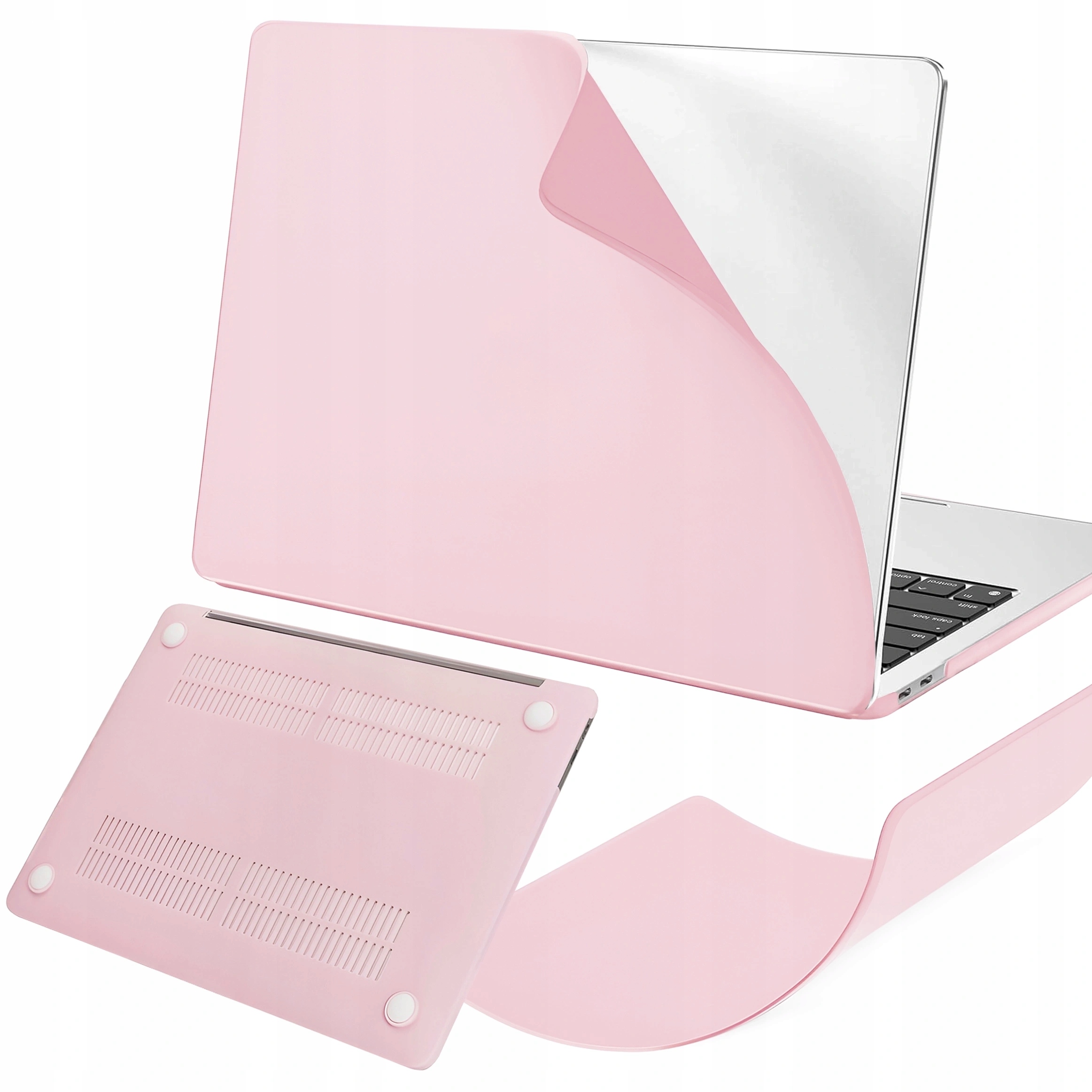 Etui do Apple MacBook Air 13 13.3 M1 2018-2021 matowe Flex Case różowe