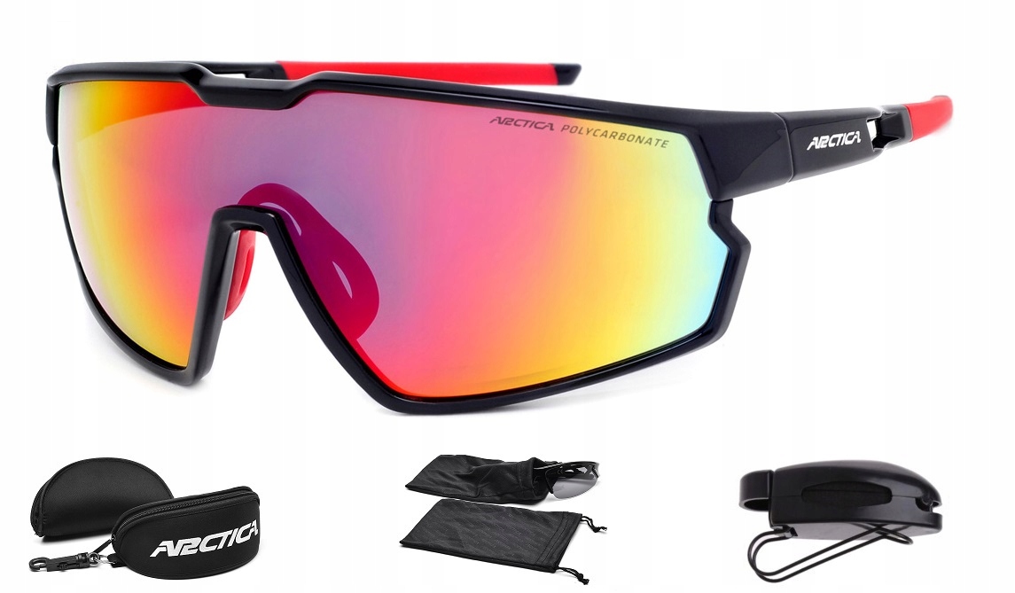 Cyklistické Brýle Monolens Arctica S-333 Povrchová Úprava Revo Dárek