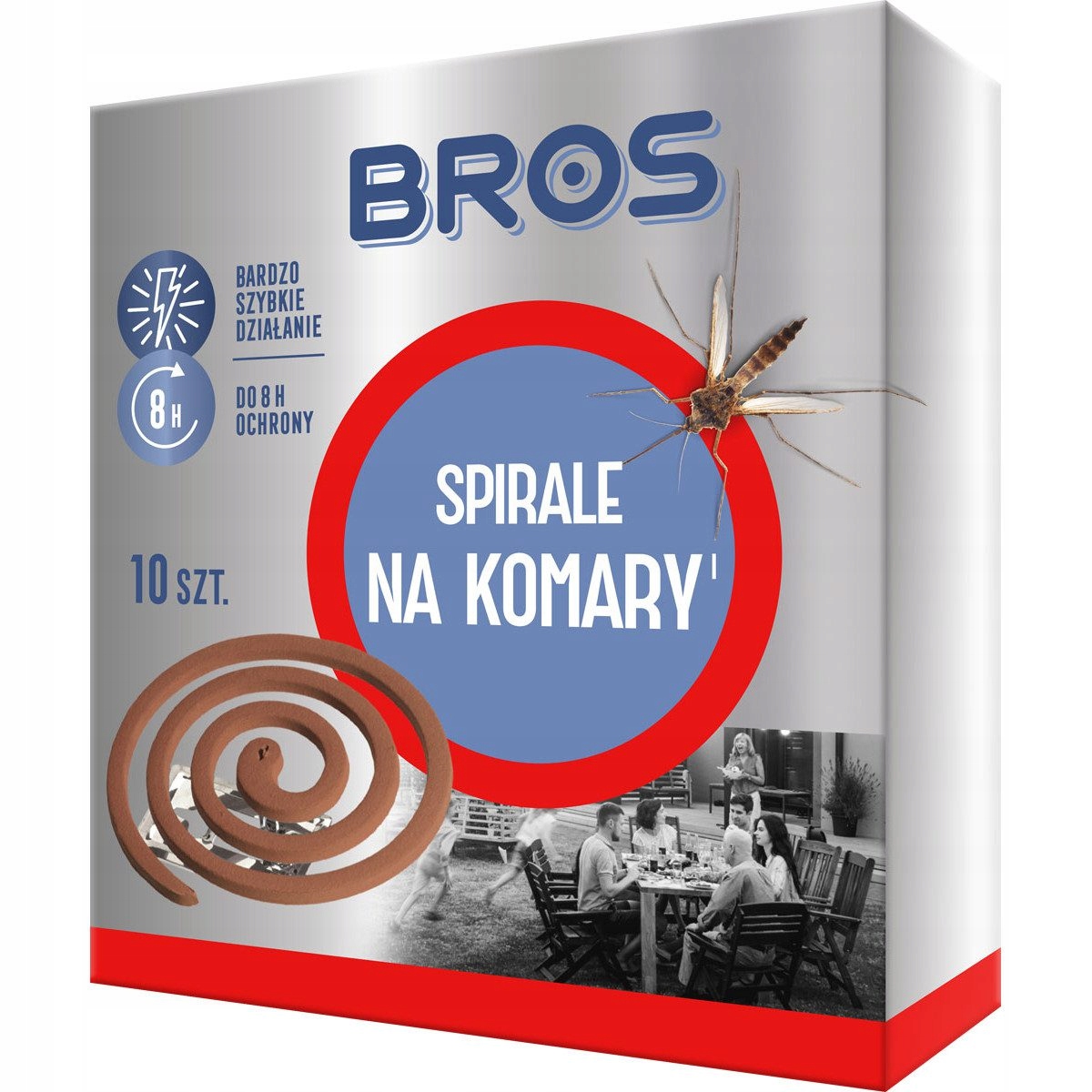 

Bros Spirala Na Komary Meszki Odstraszacz 10SZT