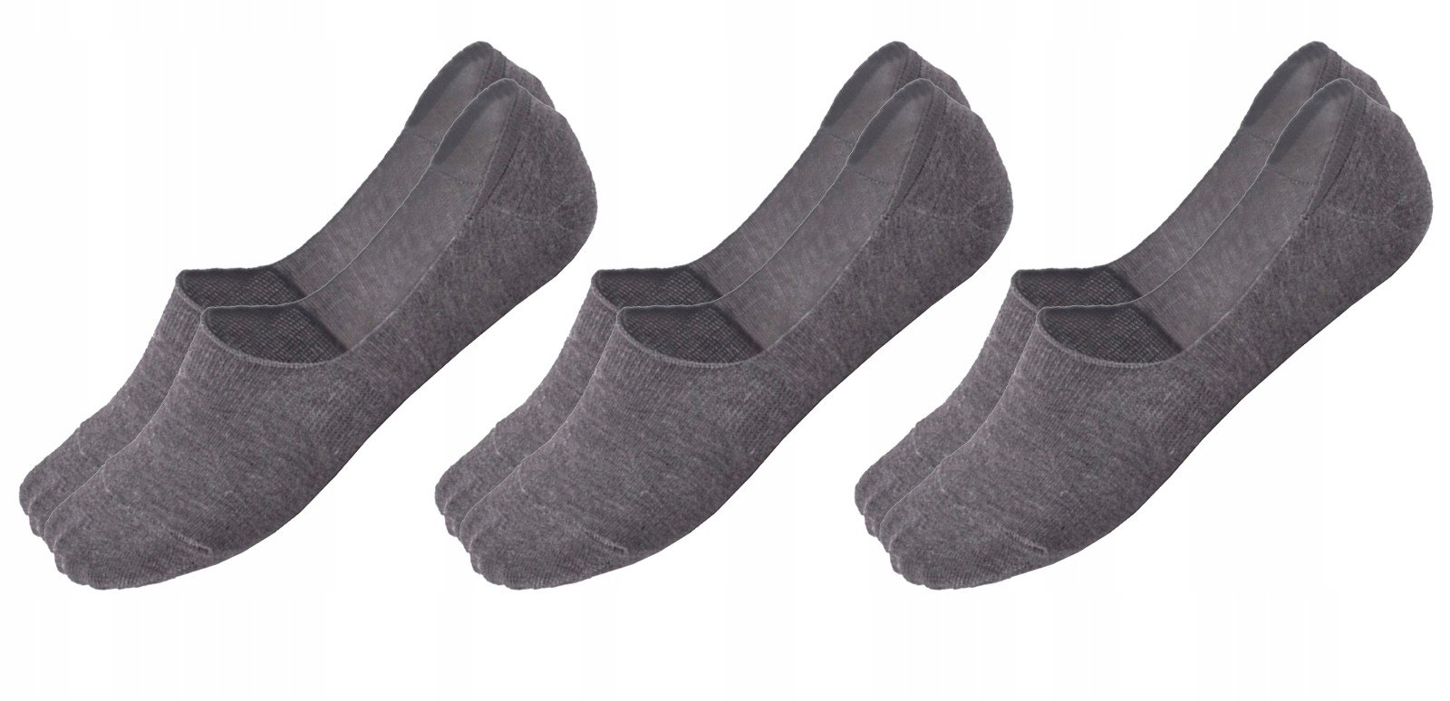 

3x Skarpetki Bambusowe Damskie Stopki Niskie 36-38