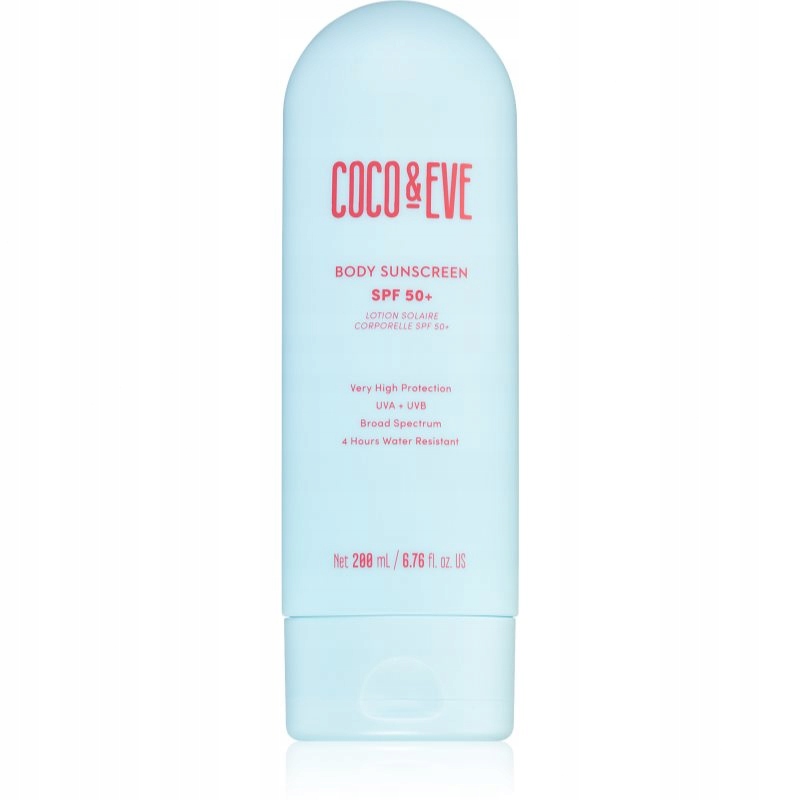 Coco & Eve Spf 50+ Body Sunscreen Blu-ray disk 200 Ml