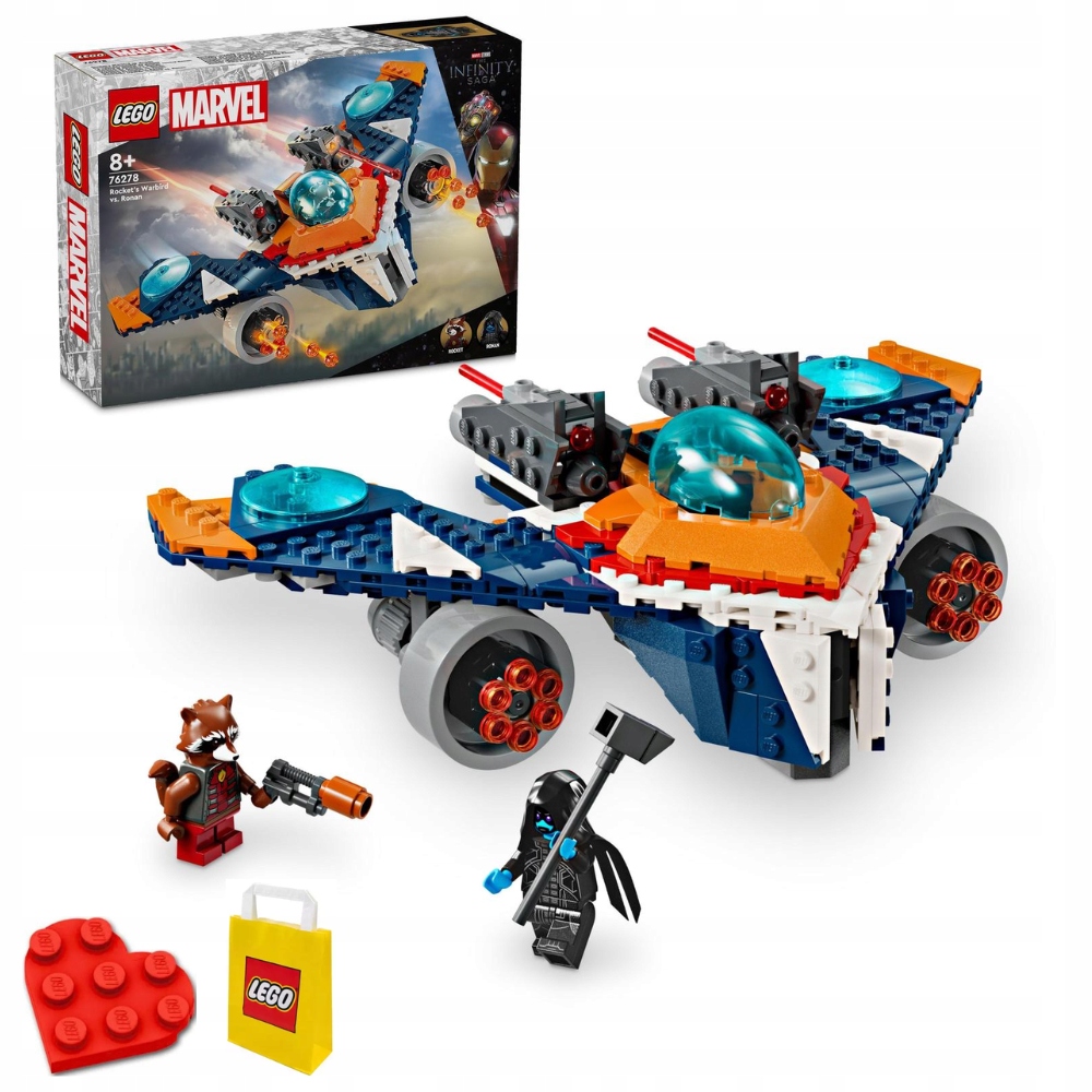 Lego Marvel 76278 Warbird Rocketa vs. Ronan