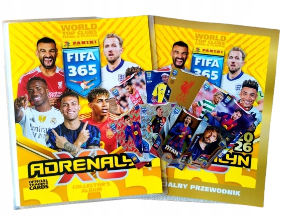 Album na 540 kart Limited karty piłkarskie Panini Fifa 365 2026