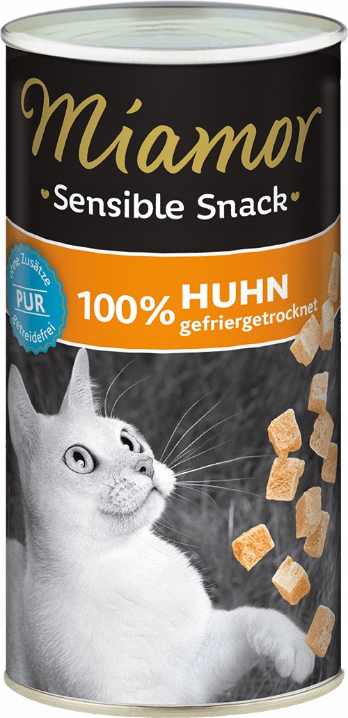 Miamor Sensible Snack krmivo pro kočky lahůdka Lyofilizované kuře 30x30g