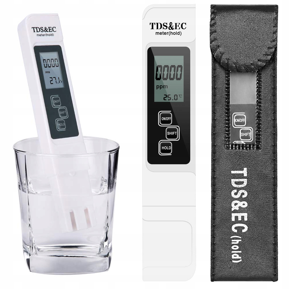 

Miernik Tds Ec Temp Tester Twardości Wody Osmoza