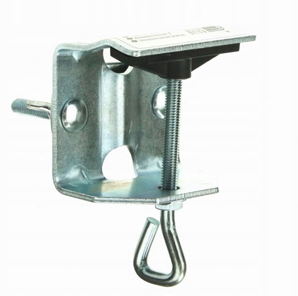 Uchwyt do parasola balkonowego fi 35 mm, ocynk, montaż na poręczy