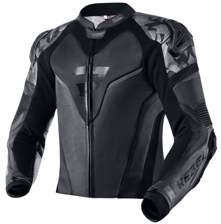 KURTKA SKÓRZANA REBELHORN REBEL BLACK 56