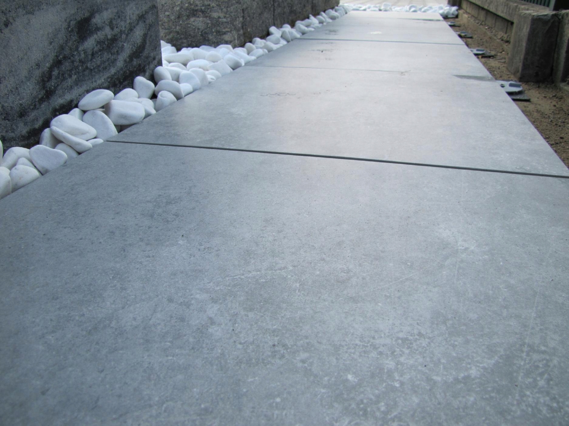 GRES Tarasowy, grubość 2cm DOWNTOWN Beton Szary Zastosowanie na zewnątrz