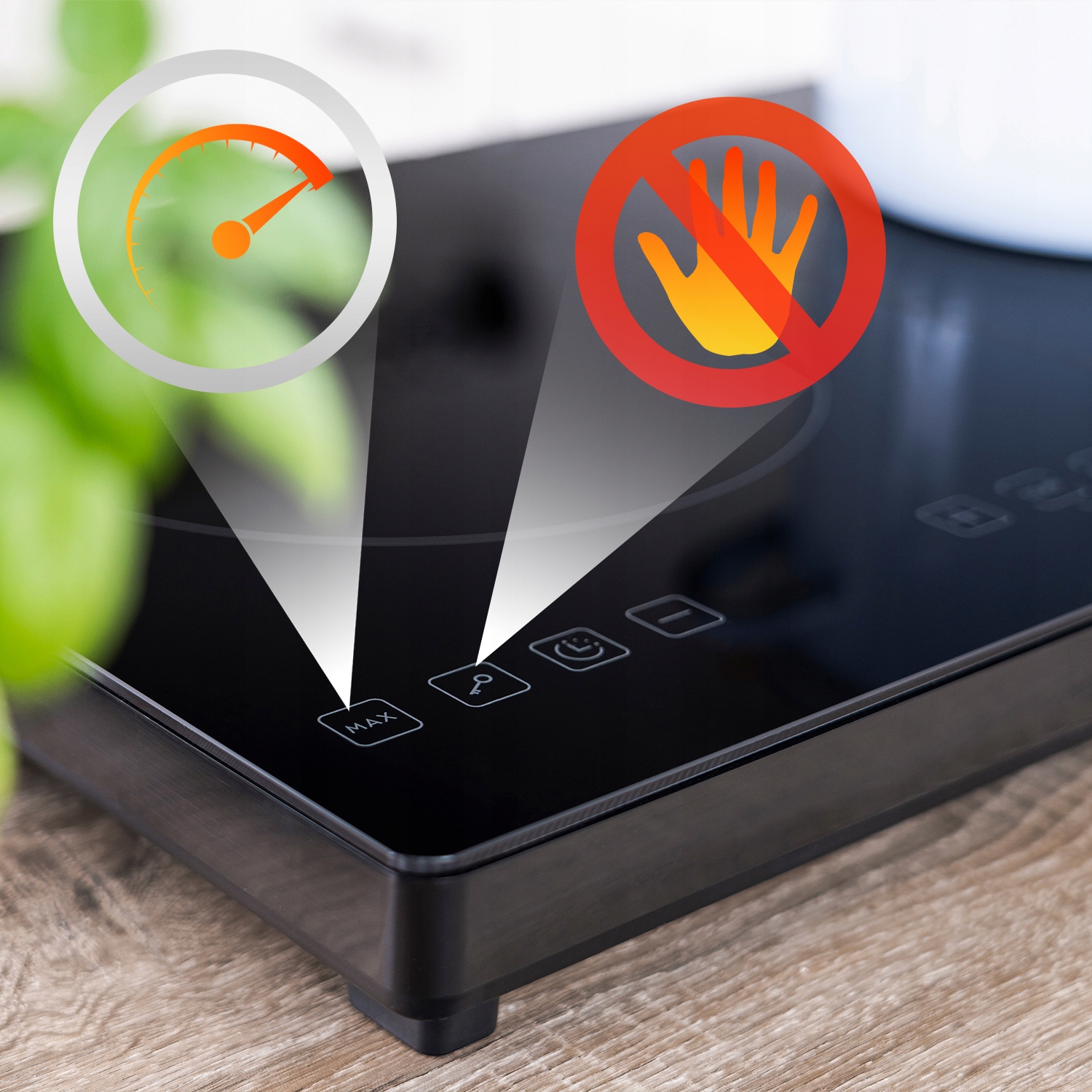 KUCHENKA INDUKCYJNA DWUPALNIKOWA FIRST AUSTRIA Model 5095-4