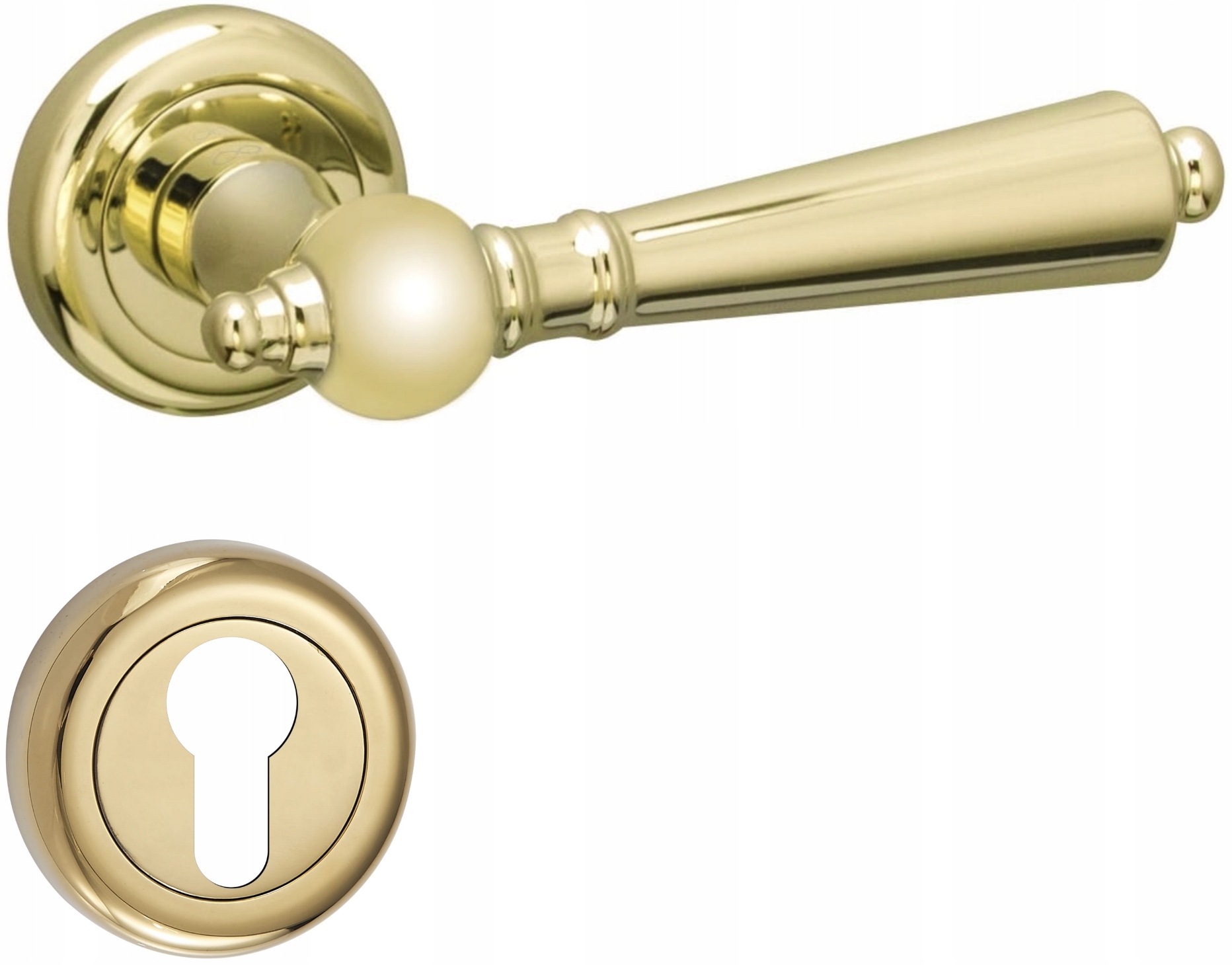 Kľučka Milénium Zlatá Infinity Line Rozeta Na Vložku