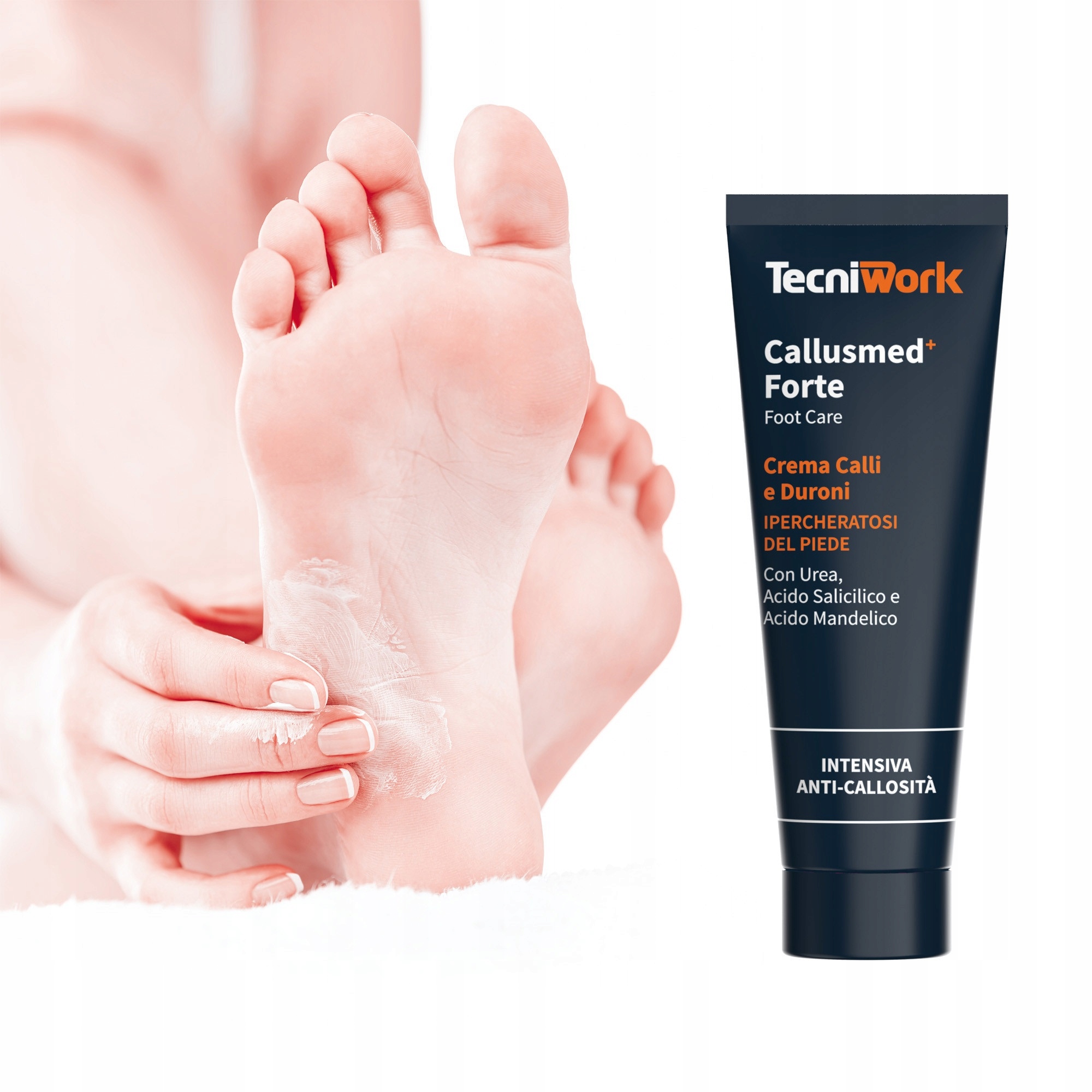 TecniWork Zestaw do stóp zmiękczający naskórek Marka inna marka