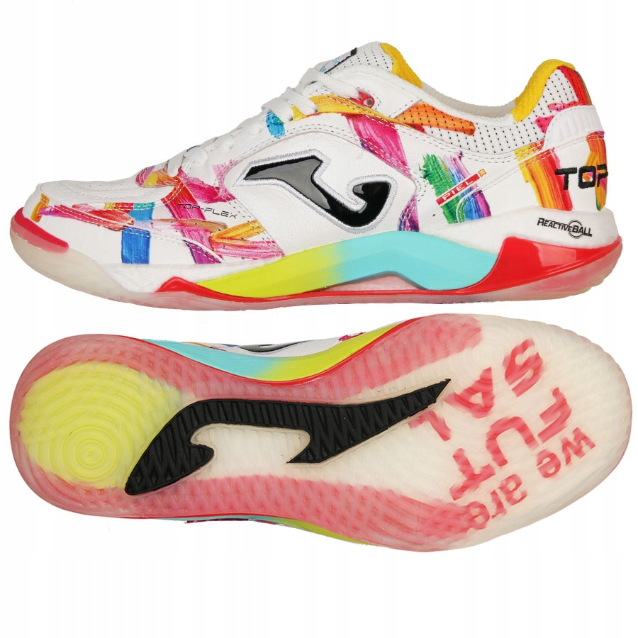 Joma Top Flex Plus Men In [40] Pánské halové boty, bílá barva