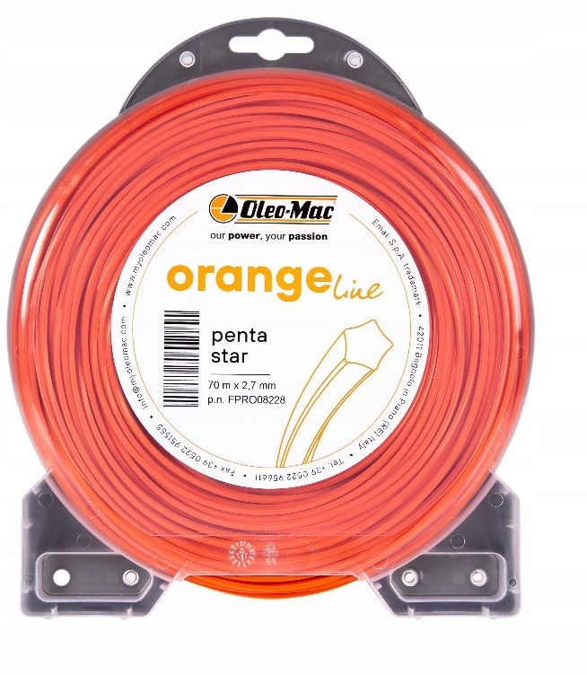 

Oleo-Mac Peta Star żyłka nylonowa 70mx2,7mm