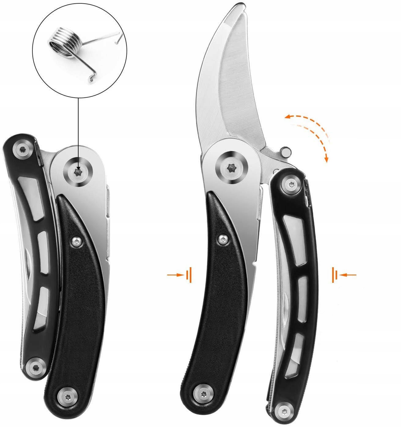 

Multitool Sekator ogrodowy nóż piła Korowanie