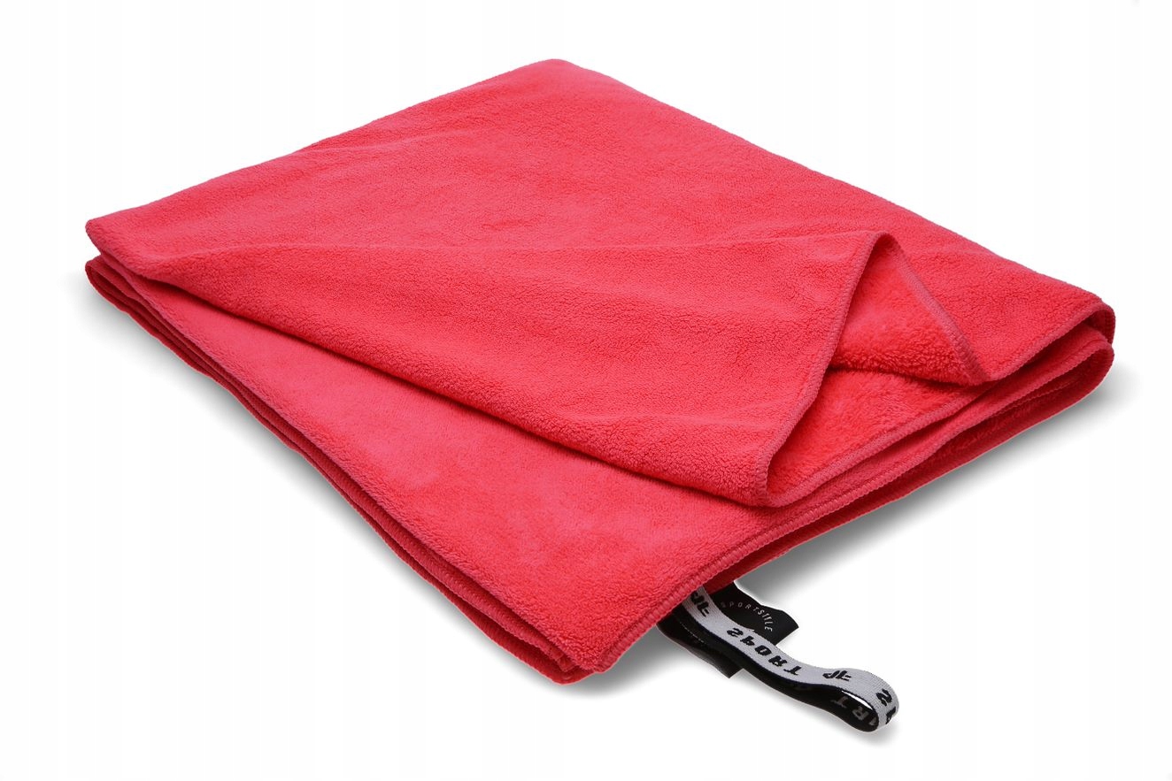 4F RĘCZNIK SZYBKOSCHNĄCY SPORTOWY czerwony 130x80 Model 4FSS23ATOWU014 czerwony