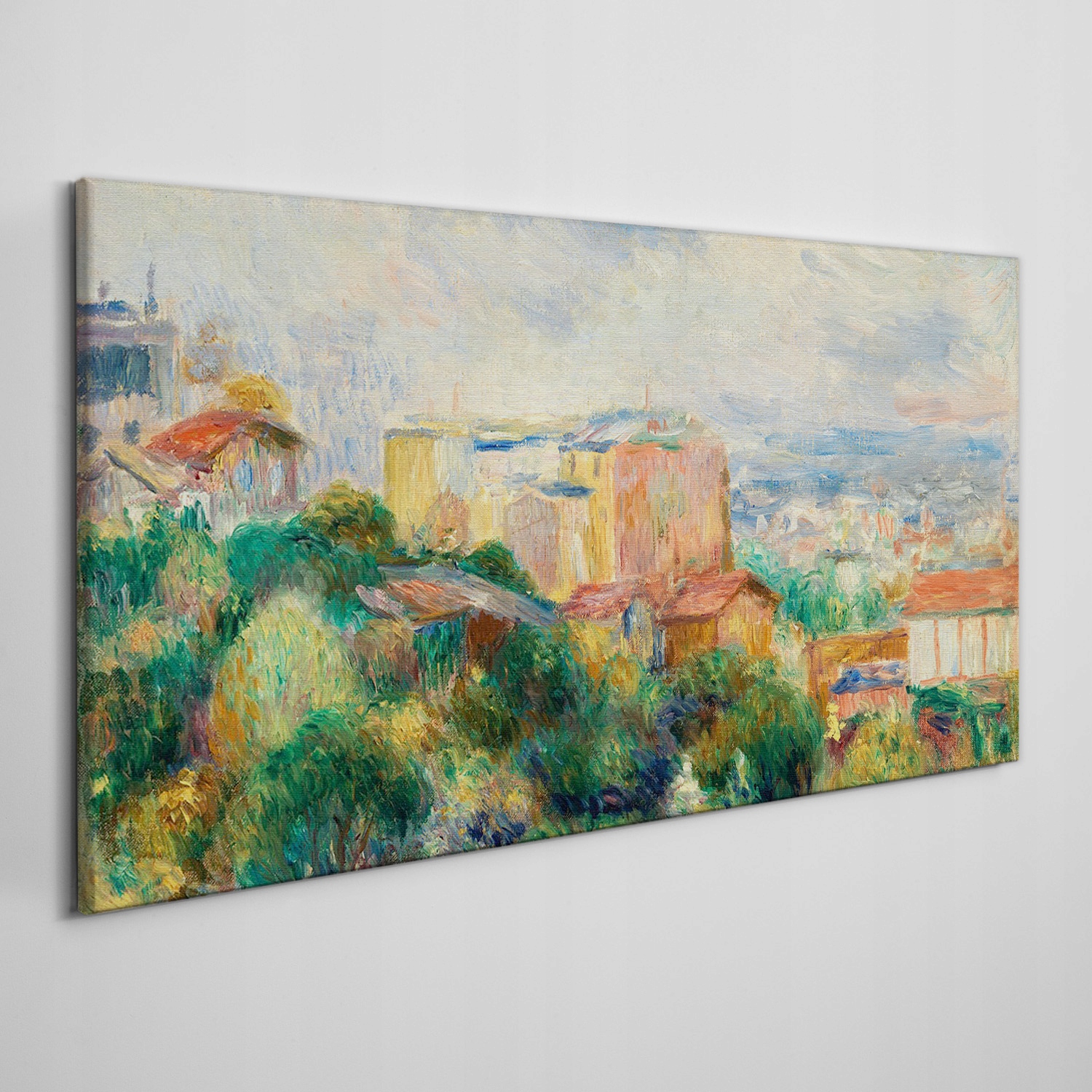 

Obraz na ramie płótno Widok z montmartre 120x60 cm