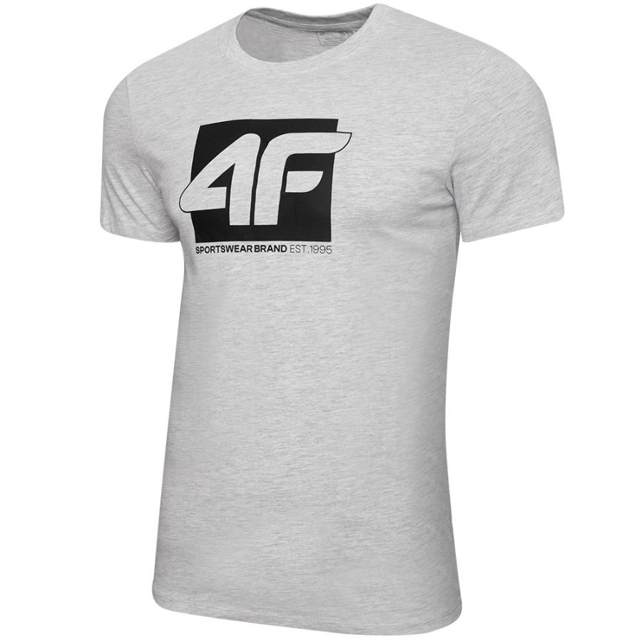 KOSZULKA MĘSKA 4F T-SHIRT PODKOSZULEK BLUZKA SPORTOWA NA CO DZIEŃ Model 4FWSS25TTSHM3030-27M