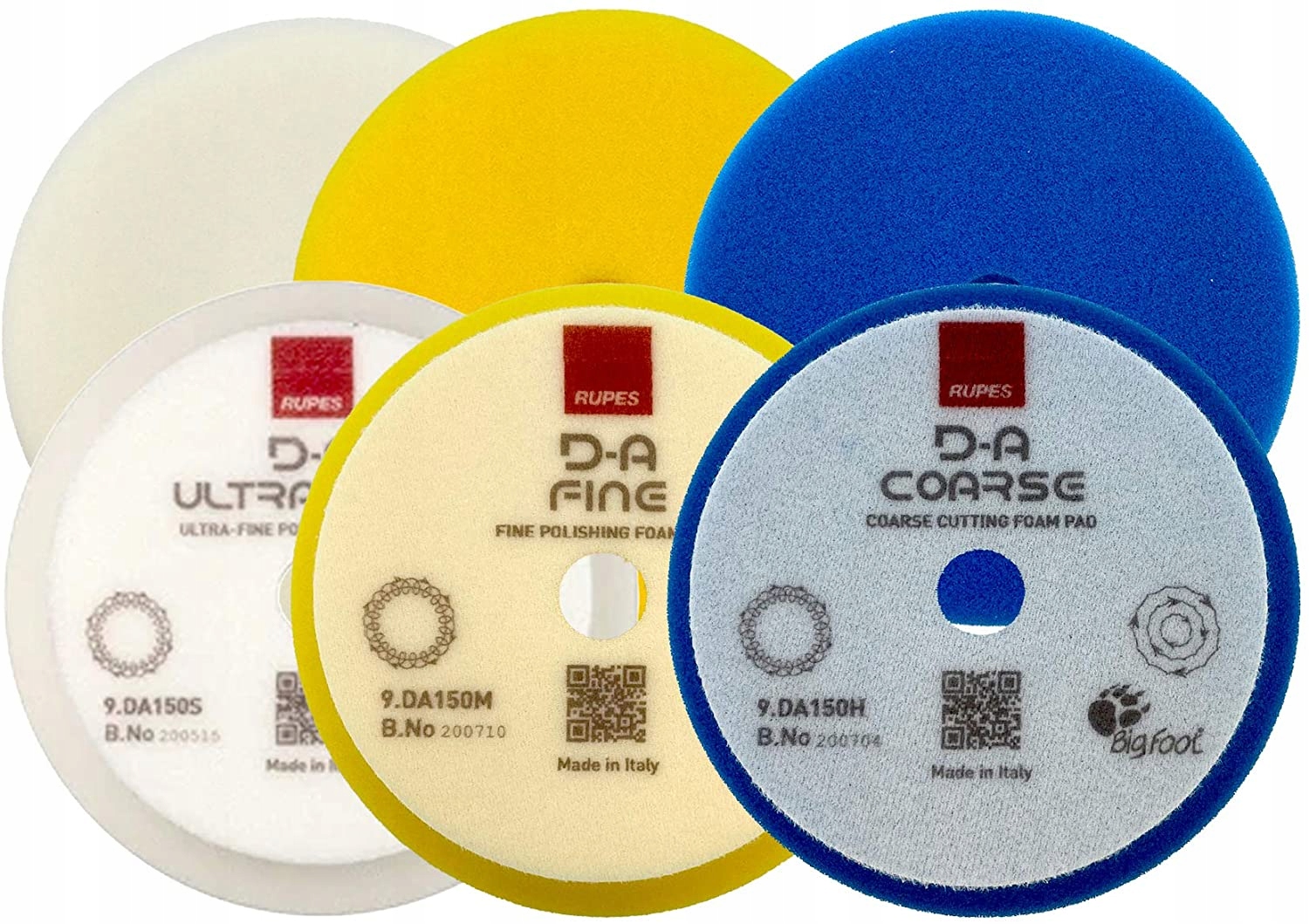 

Rupes Gąbka Polerska Da Zestaw 3 Sztuki 150mm