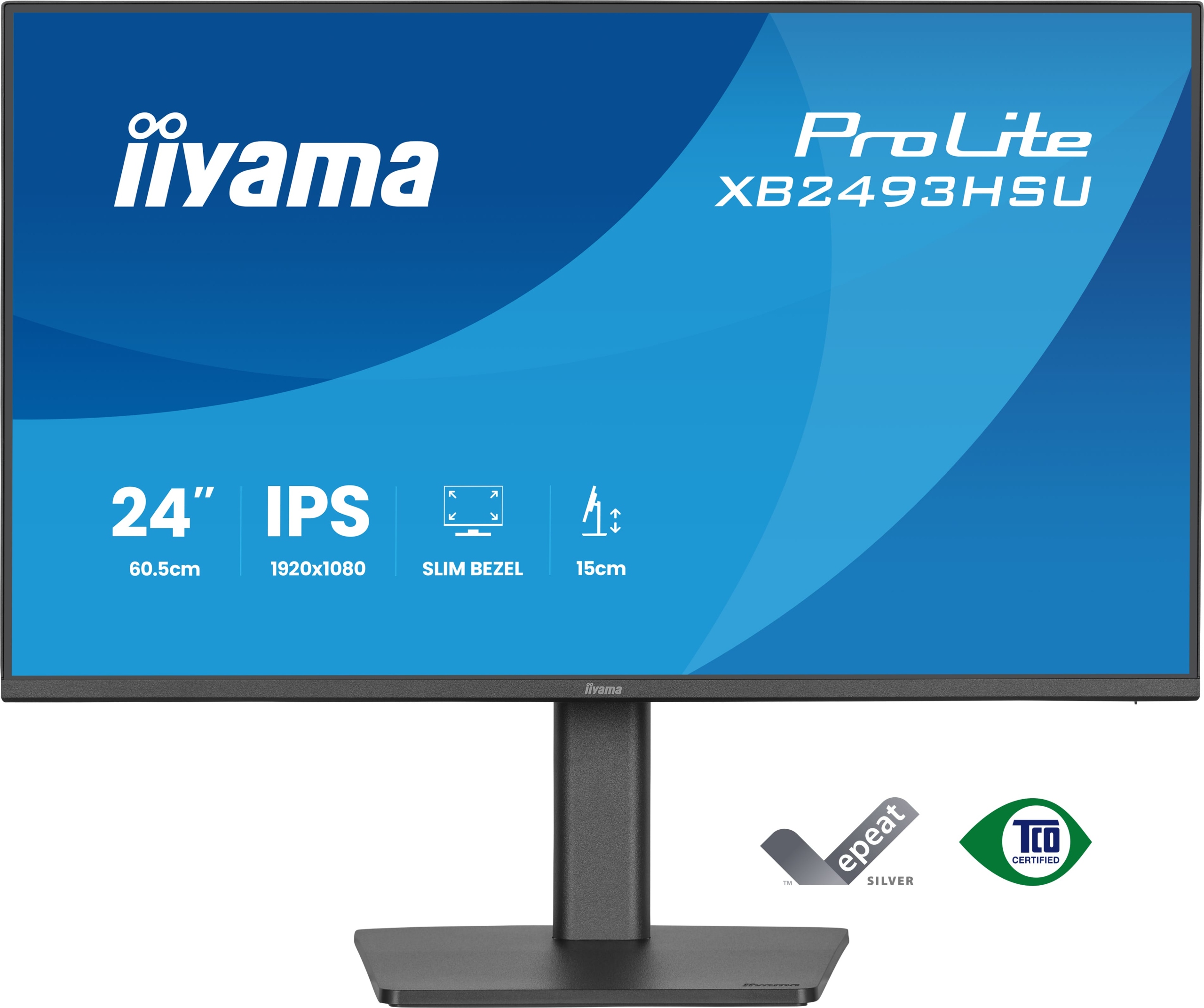 Monitor iiyama ProLite XB2493HSU-B1 24" Ips Led 120Hz 1ms /hdmi, Dp/