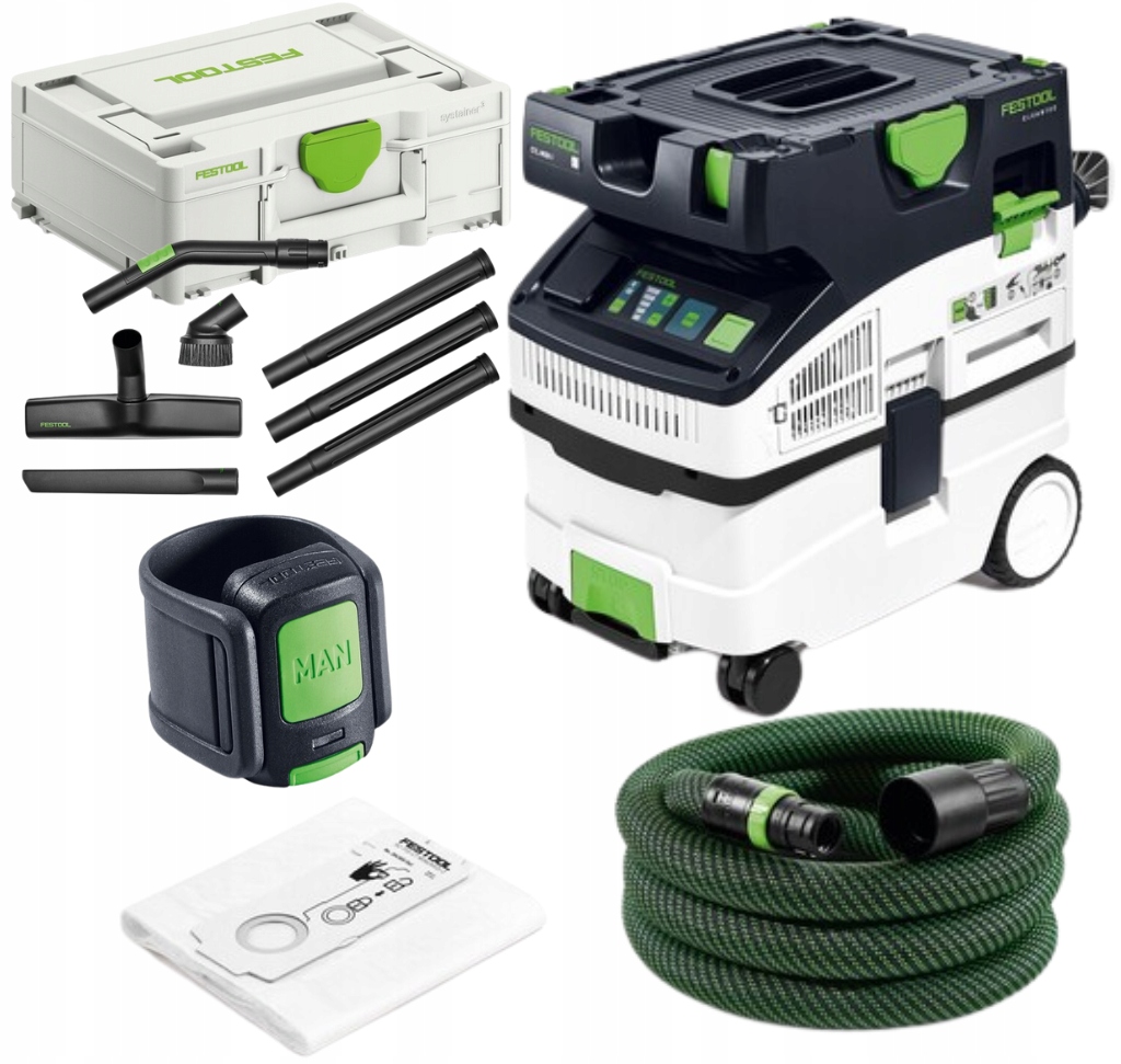 Festool Vysávač Ctl MIDI I 578309, Sada hubíc, Bluetooth diaľkové ovládanie 202098