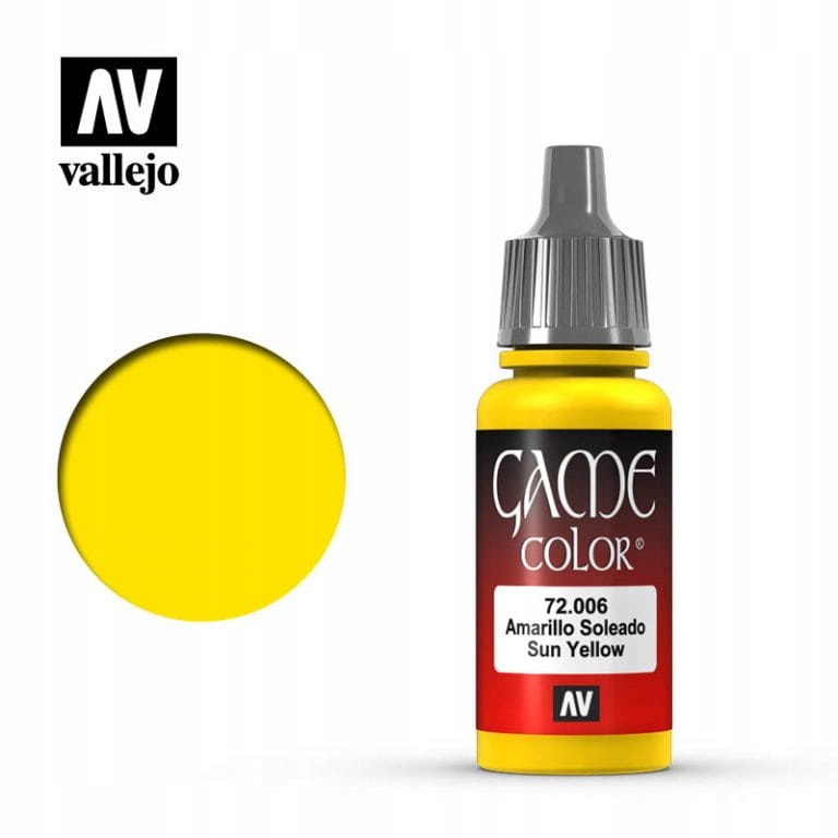 

Vallejo Game Color 72006 Sun Yellow