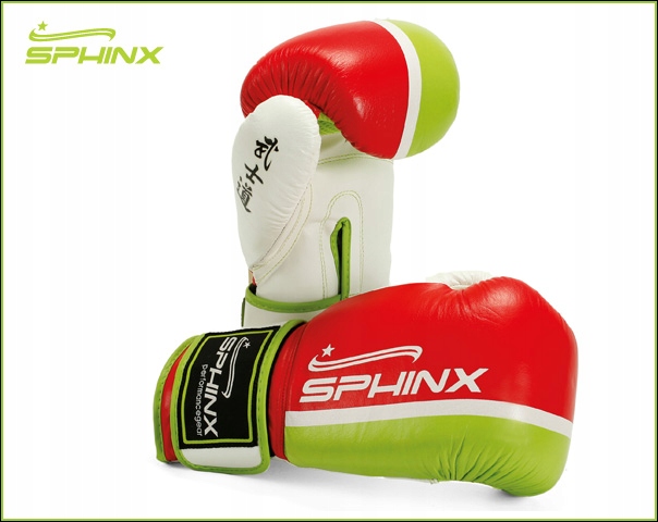 SPHINX SKÓRZANE RĘKAWICE BOKSERSKIE ROZMIAR 10 oz.