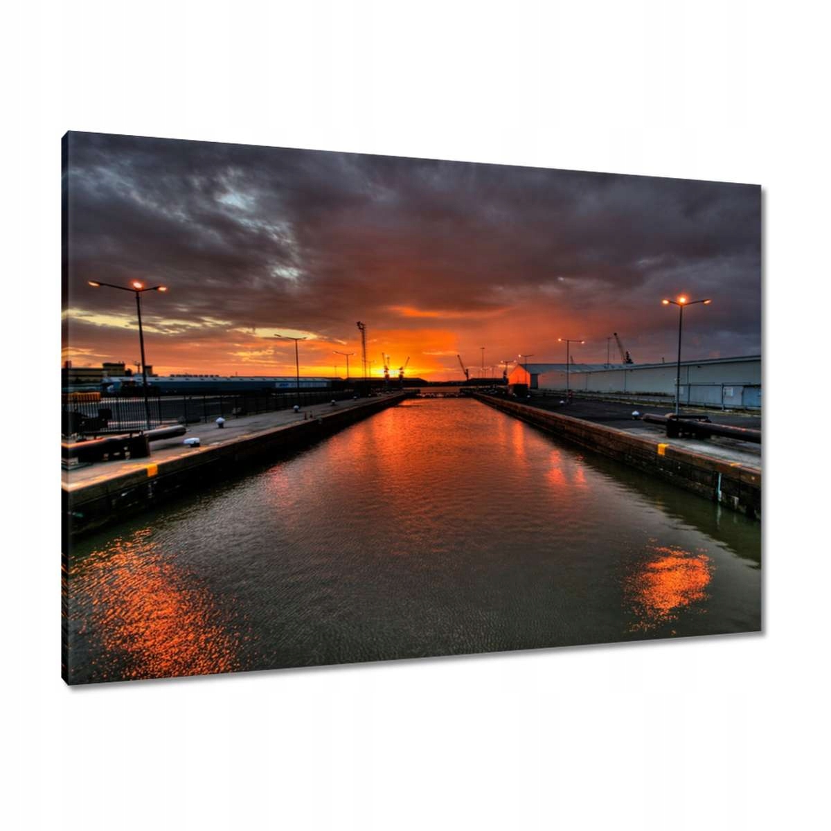 Obrazy 100x70 Přístav Hull Anglie