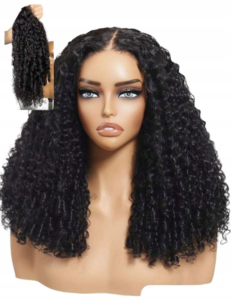 Shein Černá Paruka Přírodní Vlasy S07 kvu 60CM