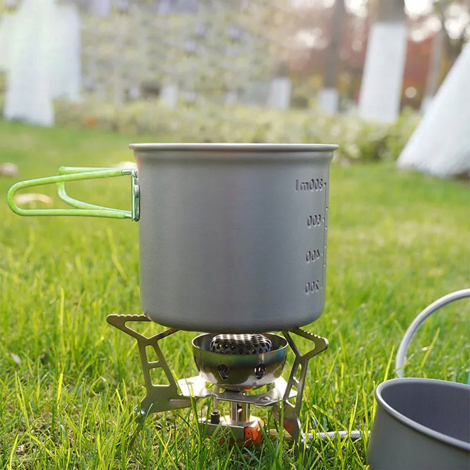 ZESTAW NACZYŃ GARNKÓW TURYSTYCZNYCH KEMPINGOWYCH DO BIWAKOWANIA SURVIVAL Rodzaj zestaw