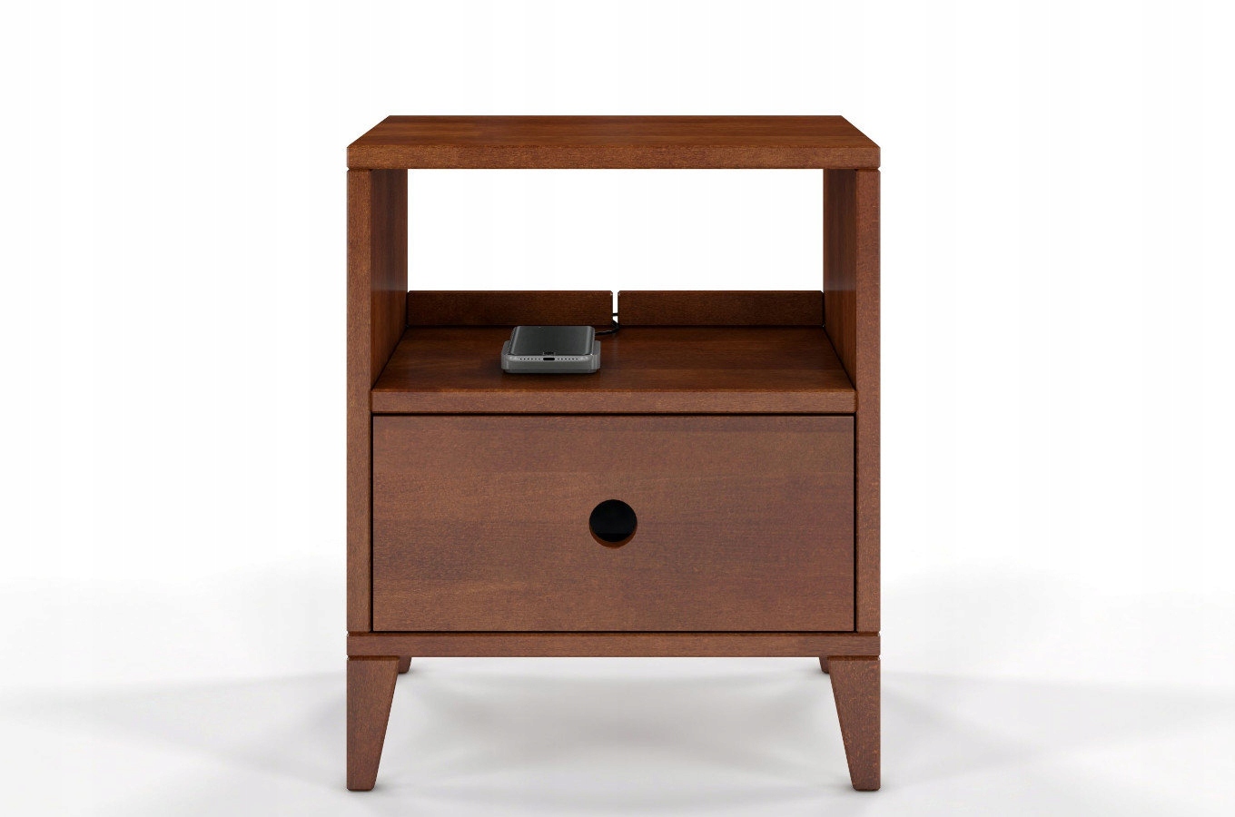 DSI-meble - Szafka nocna bukowa SUND kolor orzech Kod producenta snbsund