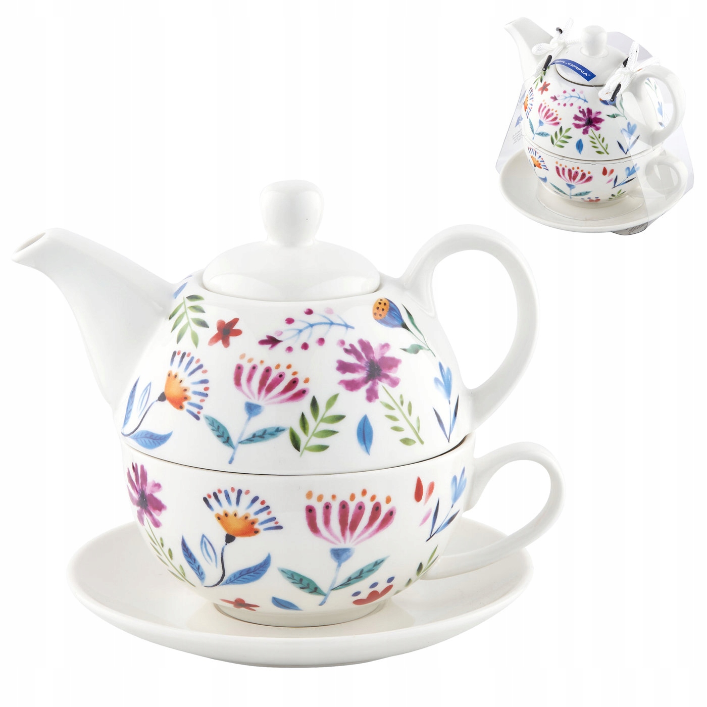 

Dzbanek filiżanka Tea for one Florina Folk 400 ml