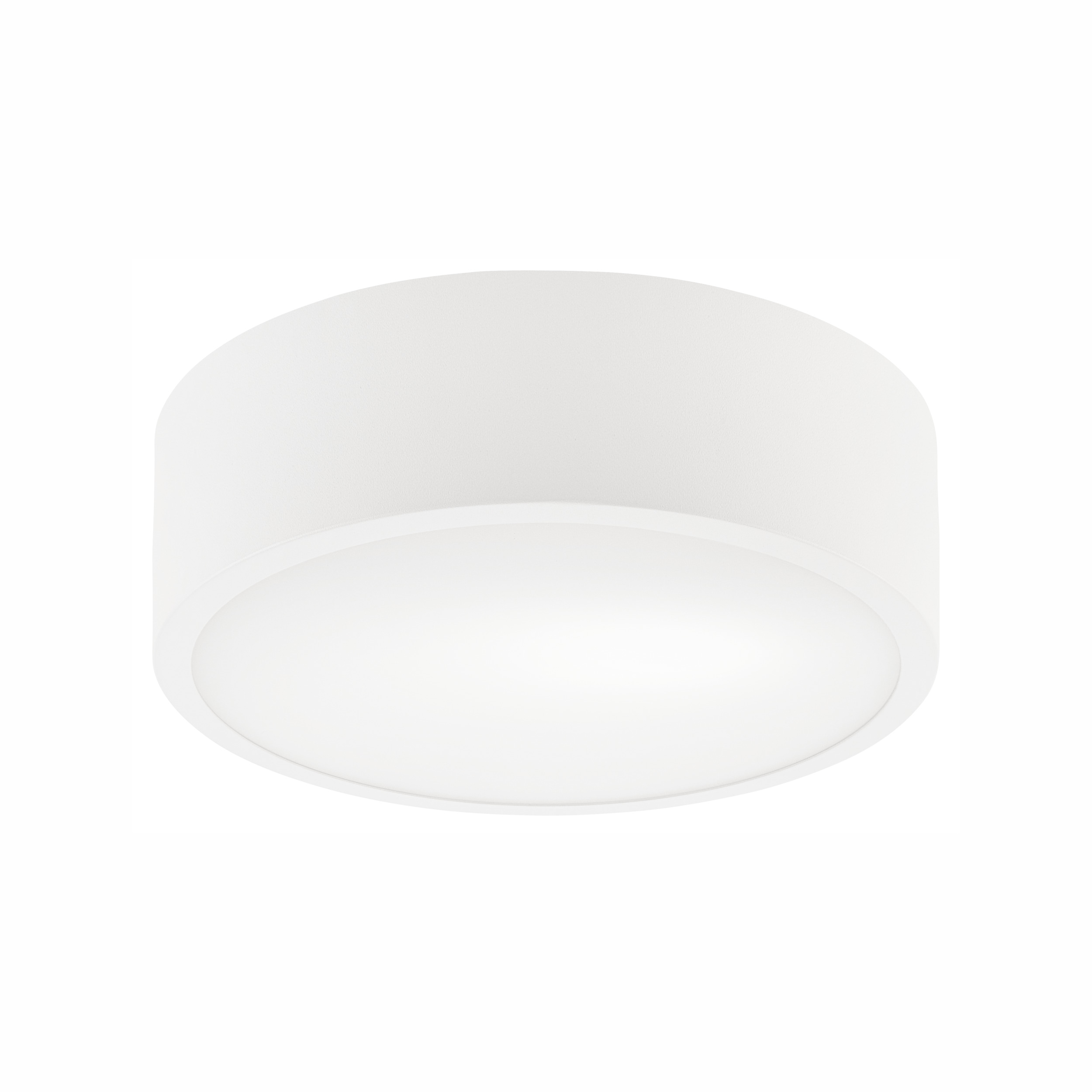 

plafon sufitowy Modern 26 cm biały walec koło