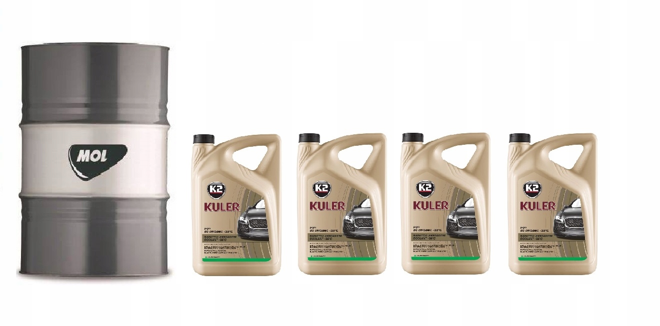 MOL HYDRO HVLP 46 170KG. + 20L. PŁYNU DO CHŁODNIC