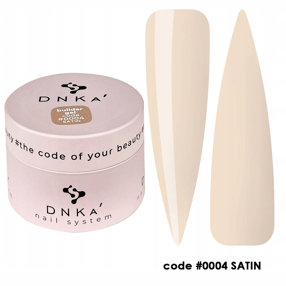 Dnka Stavební gel Gel 30 ml #0004 Saténový