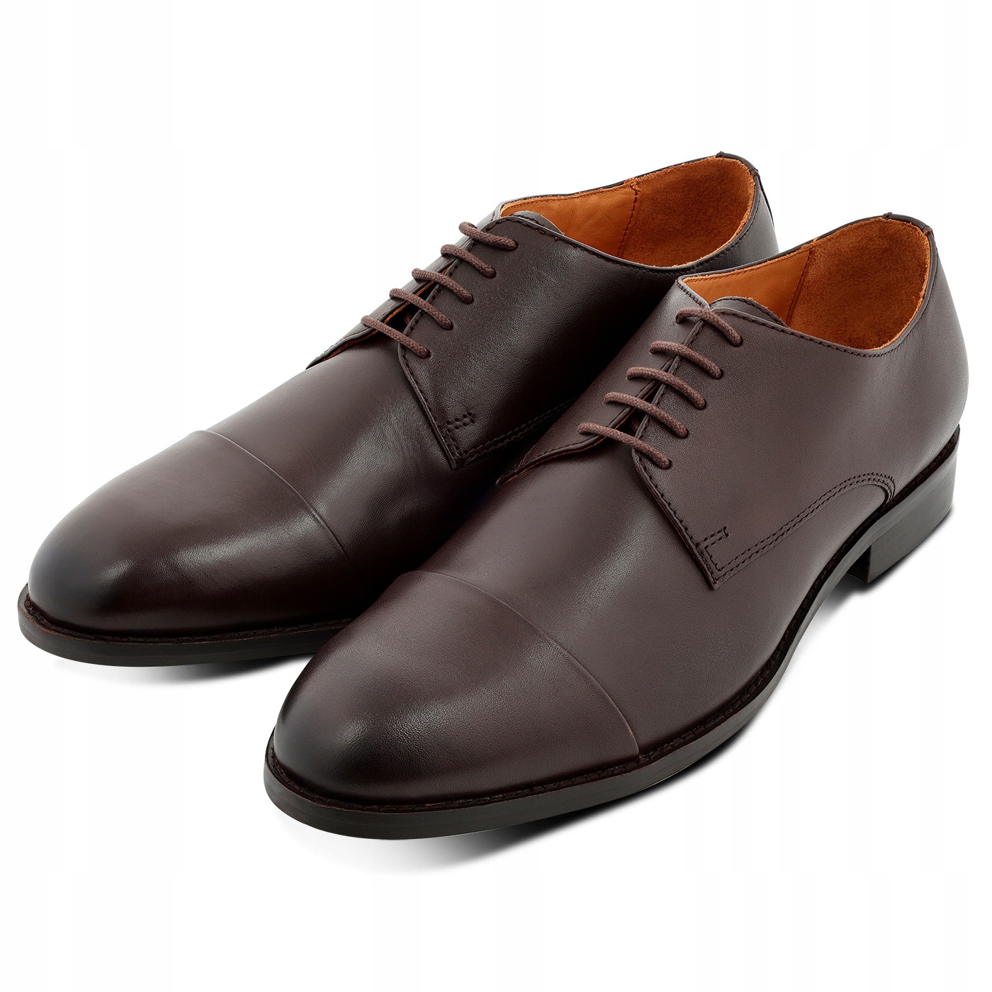 Tmavě hnědé elegantní společenské boty Pako Lorente vel 40