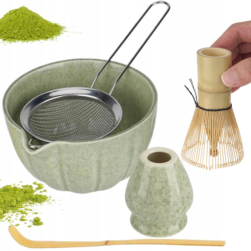 Levně Sada Na Matchu Japonský Styl Sada Metliček Na Matchu 5-DÍLNÁ