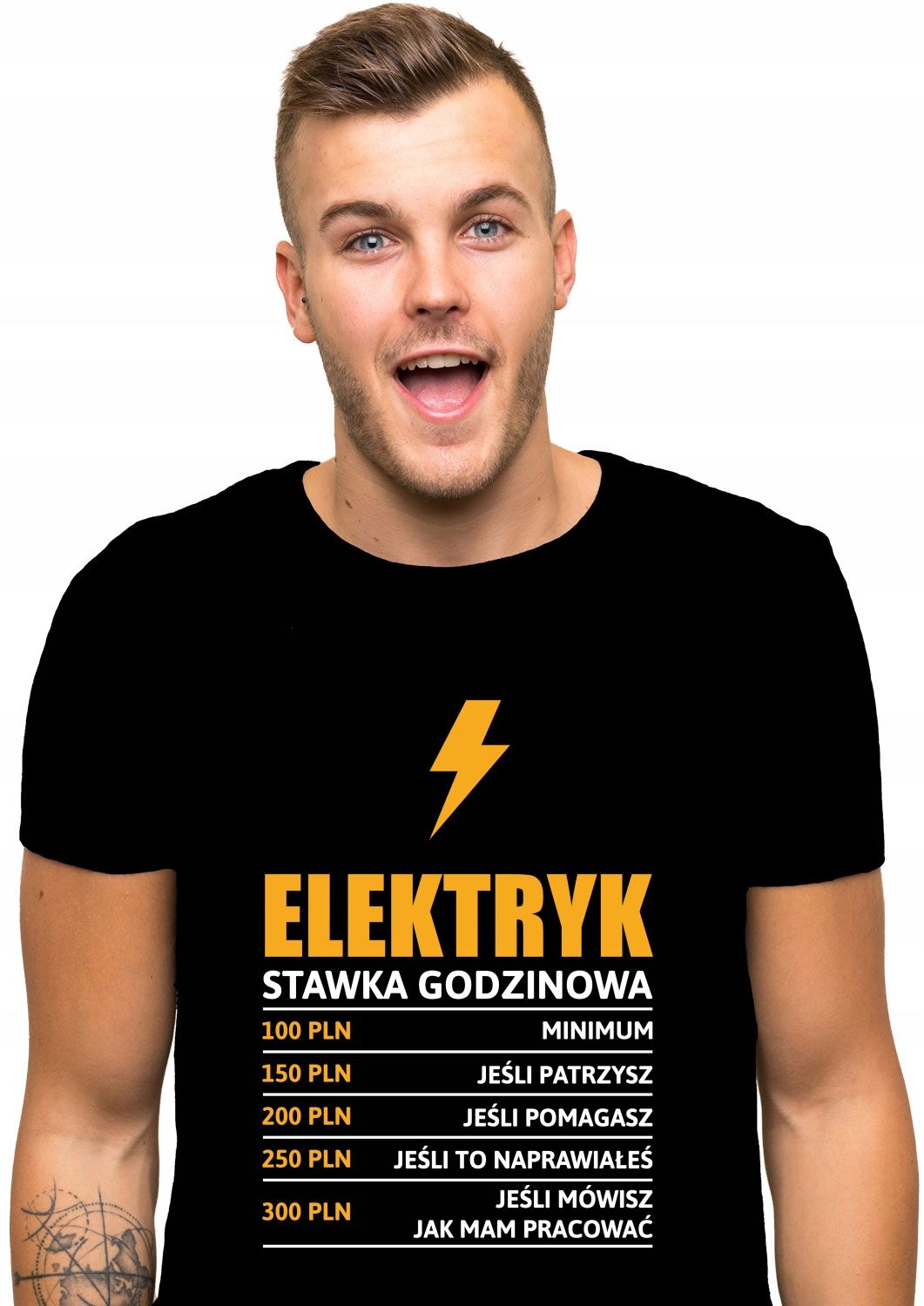 

koszulka Elektryk stawka godzinowa