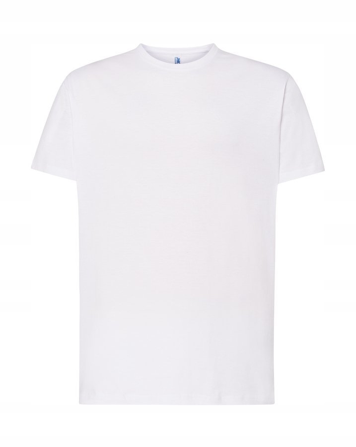 

Premium koszulka męska 190g -jhk- biały 5XL