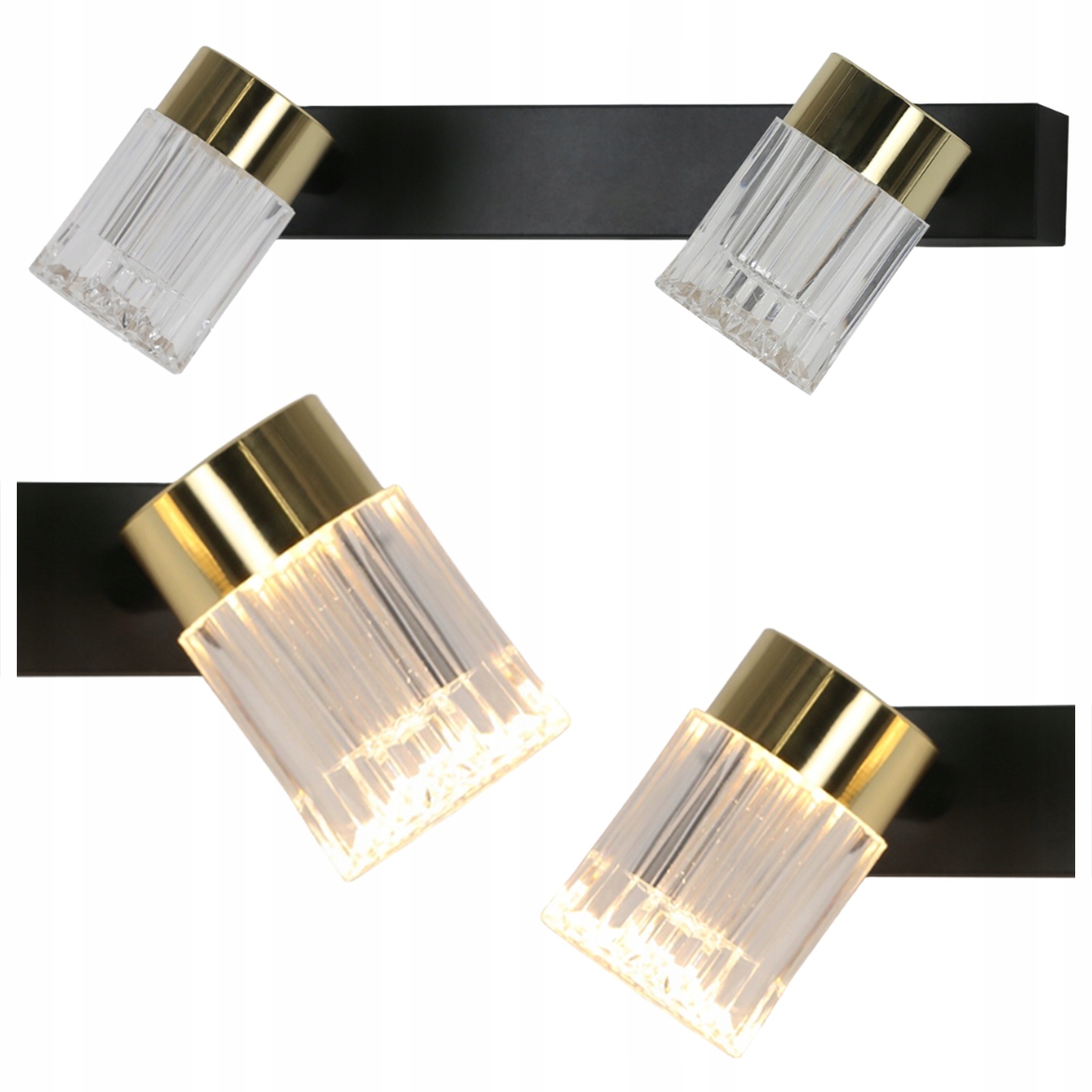 Stropní Lišta S Reflektory Erovia Spot 2 Zlatá Led Cct Light Prestige