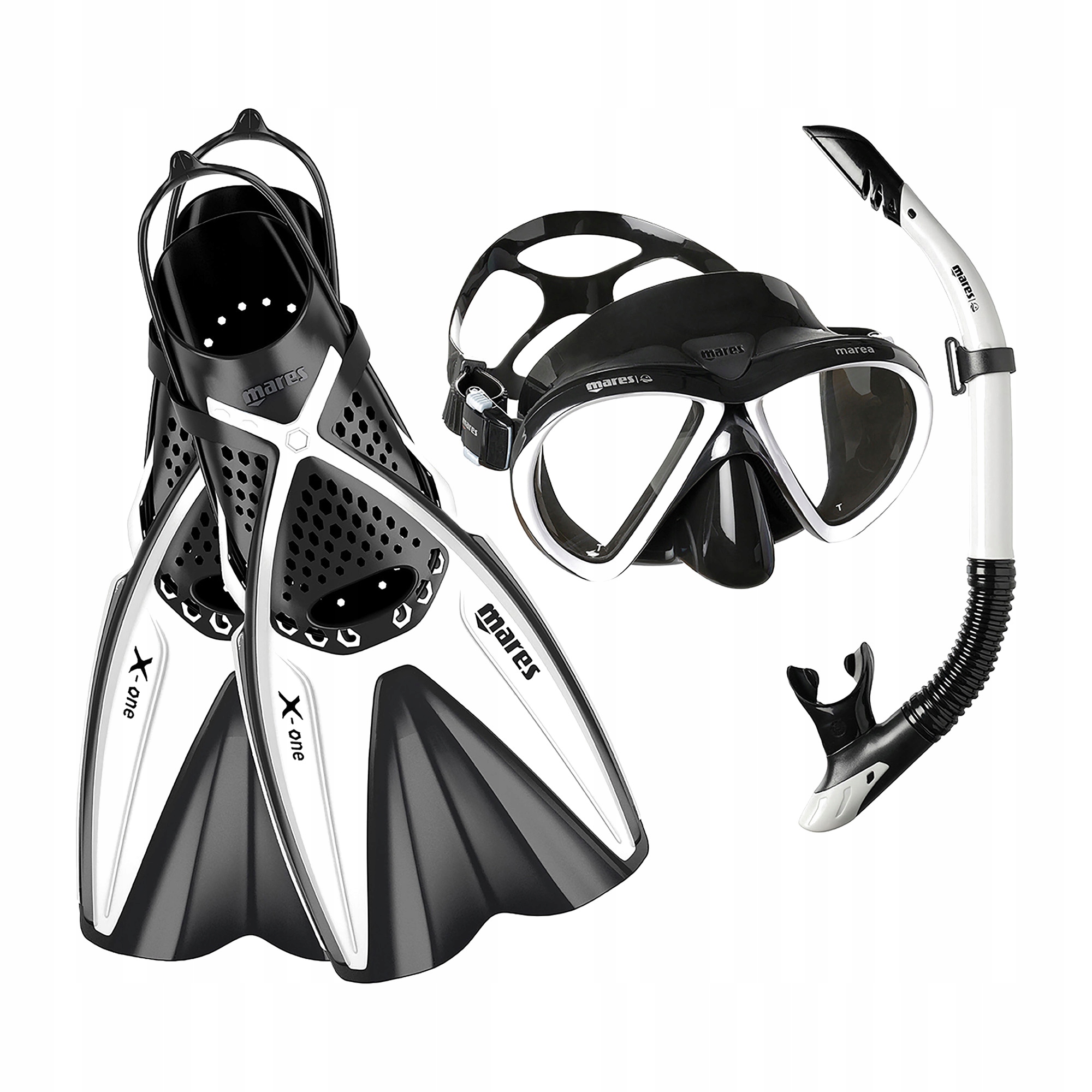 Zestaw do nurkowania Mares Nateeva wielokolorowy M/L 39-43