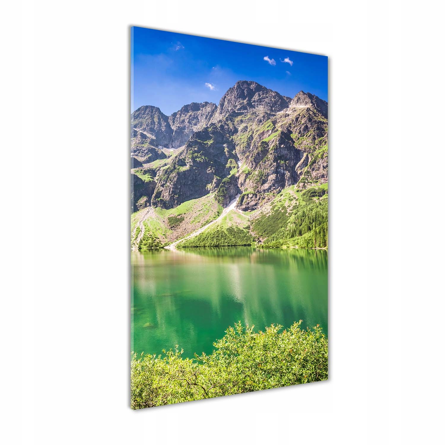 

Foto obraz akrylowy Morskie oko Tatry 50x100 cm