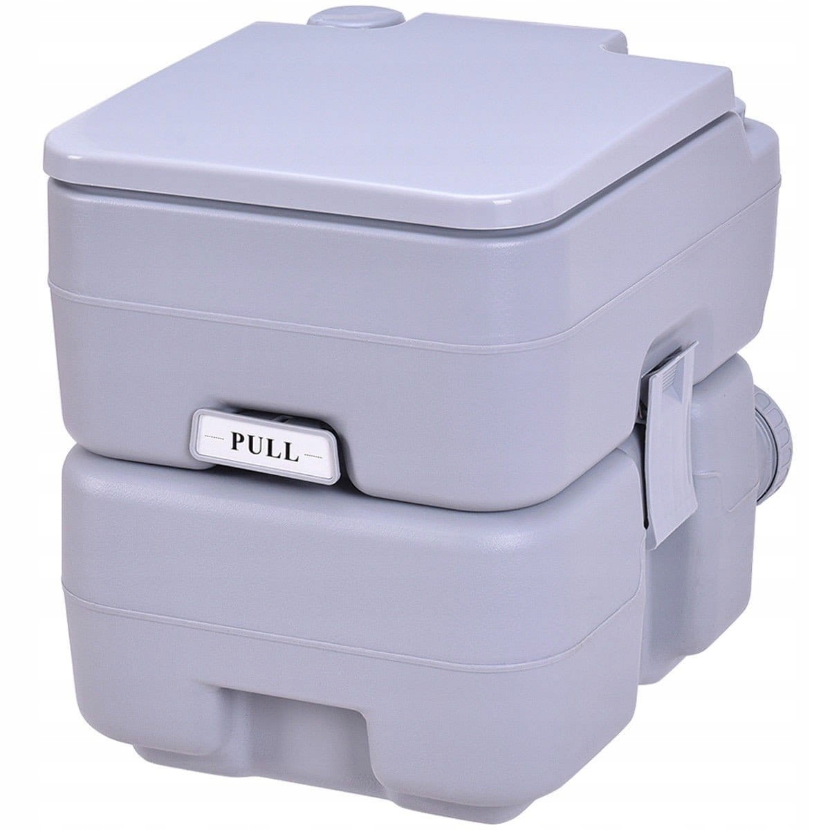 Lehká Přenosná Kempingová Turistická Toaleta S Splachovačem 20 L