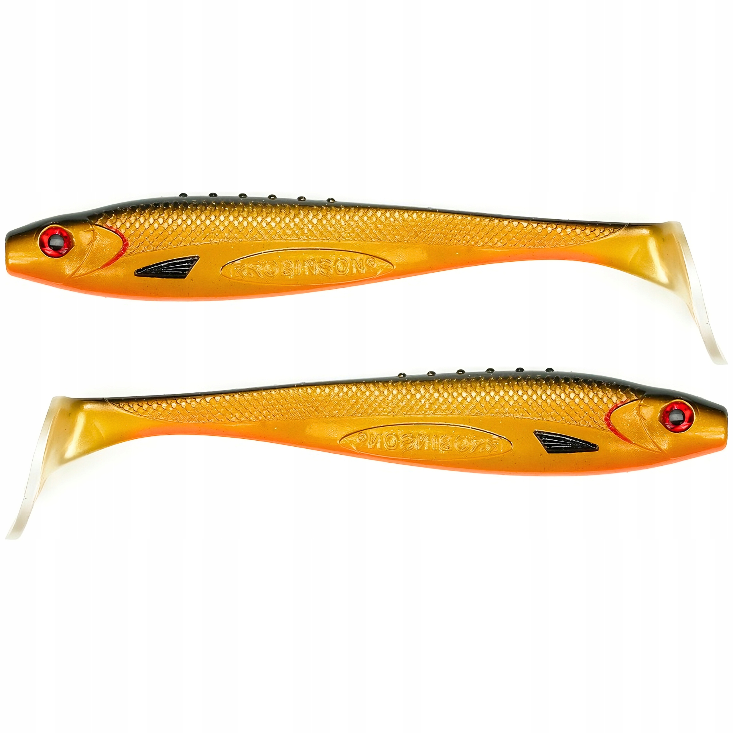 Guma Ripper Robinson Longinus Pro Gold 15cm Kopyto na Szczupaka Zestaw 2szt