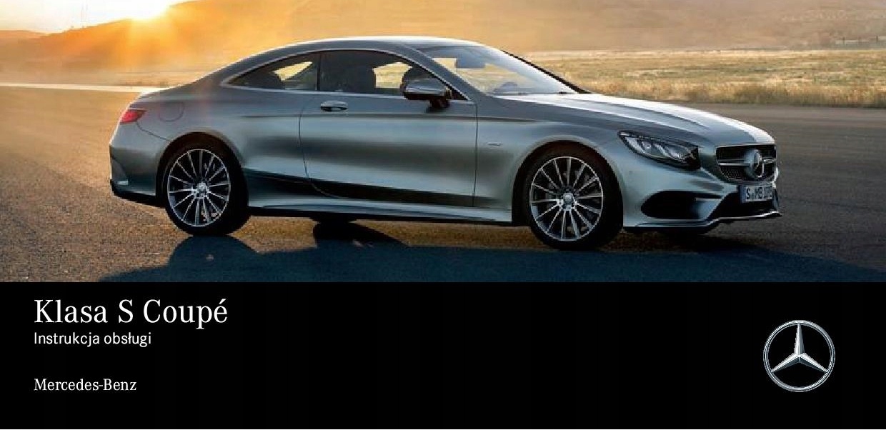 MERCEDES S COUPE C217 INSTRUKCJA OBSŁUGI 2014--