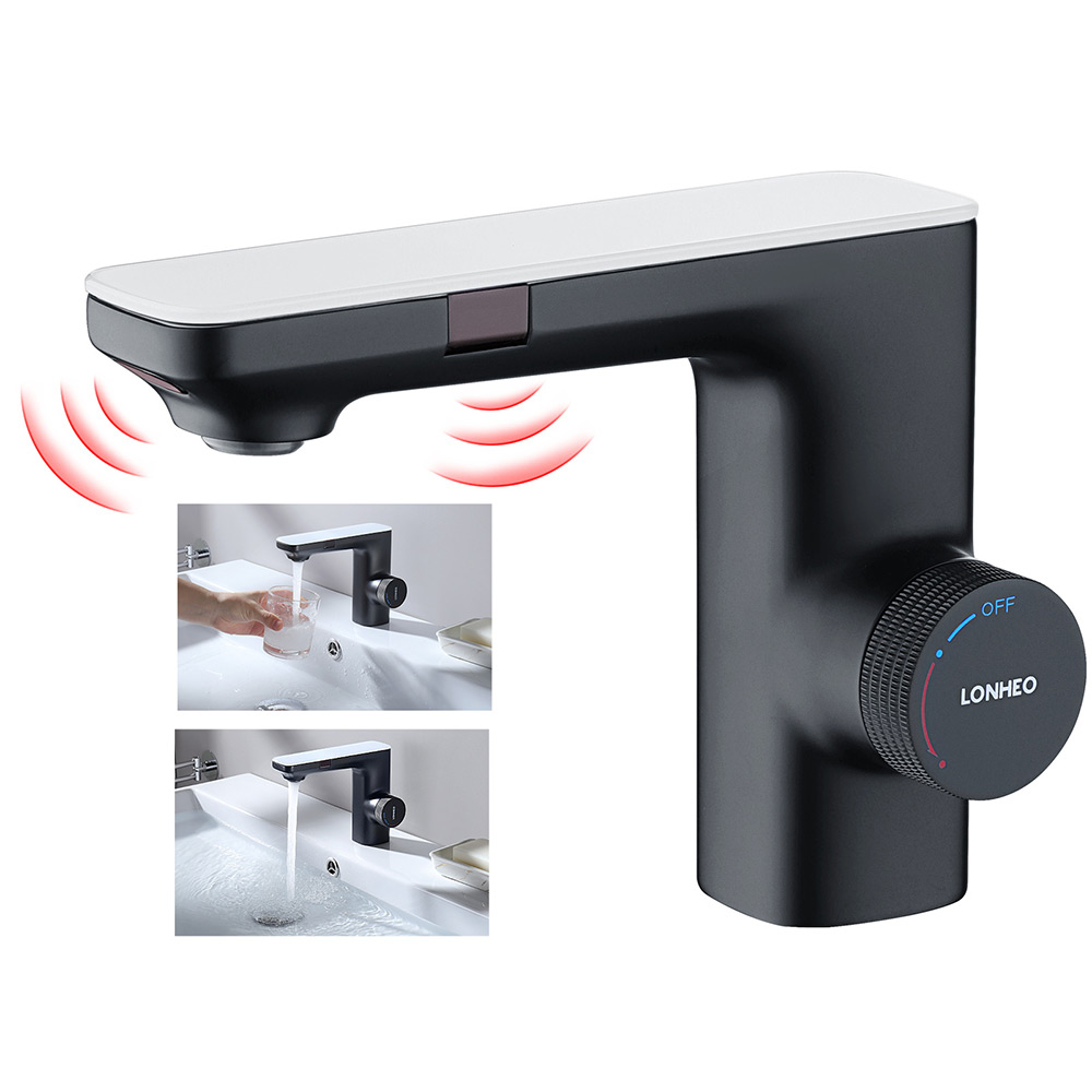 

Lonheo Bateria Umywalkowa Bezdotykowa Dual Sensor