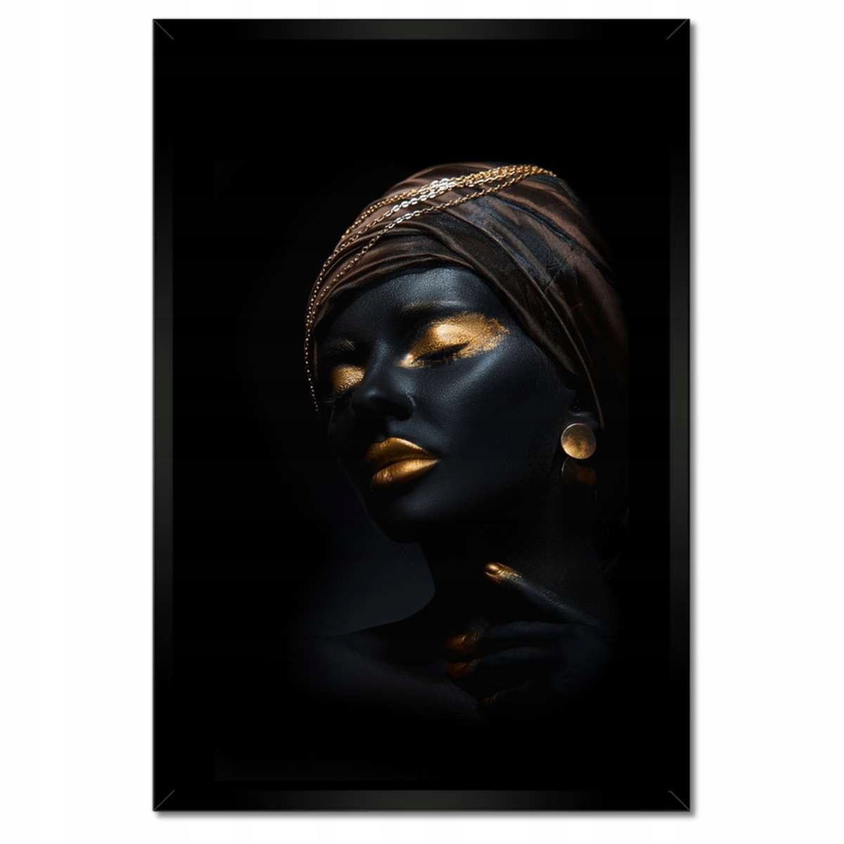 Plakáty v rámu 40x60 Zlatý Make-up
