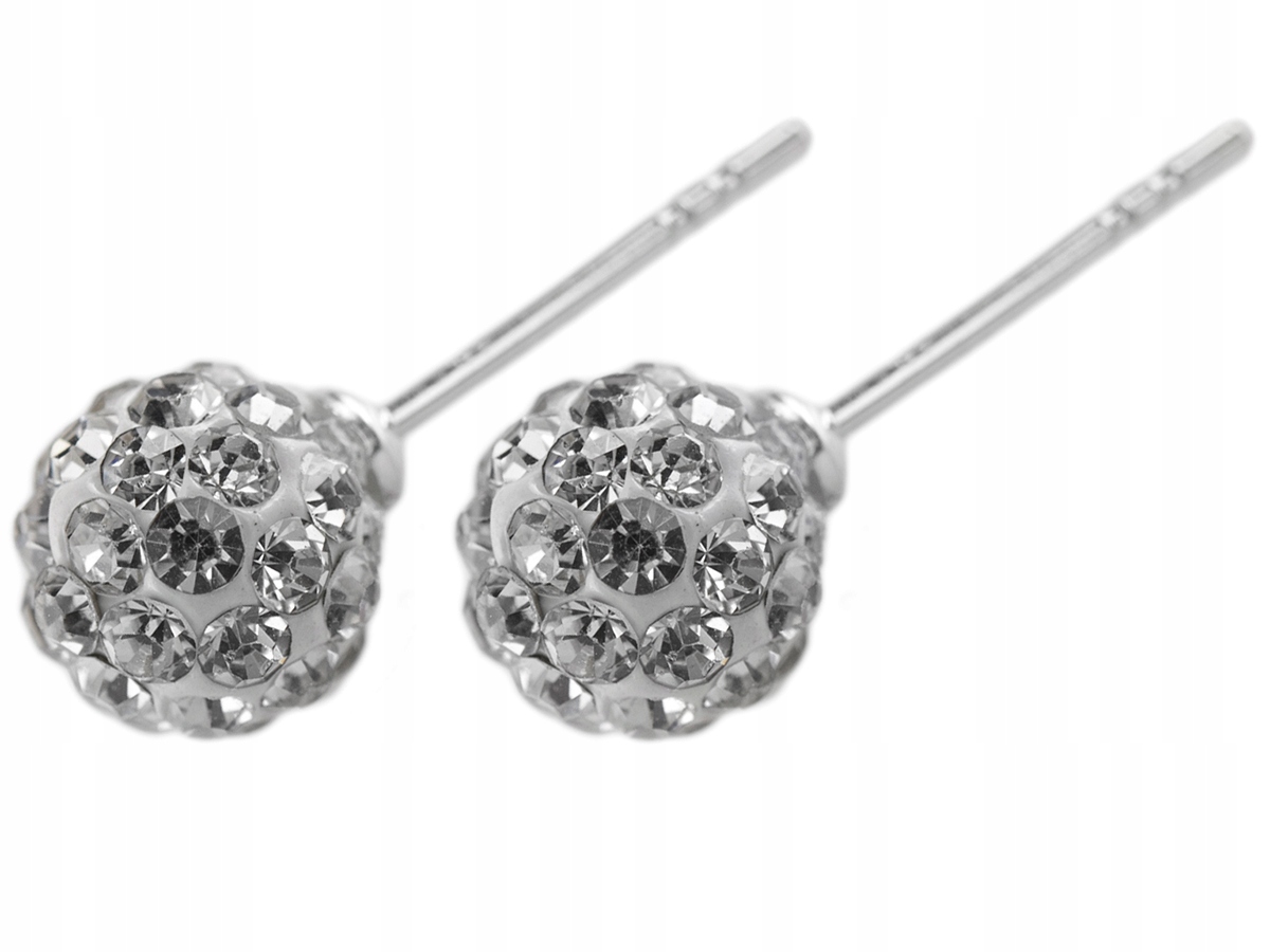 

Versil kolczyki kulki 6 mm Swarovski Srebro 0,925