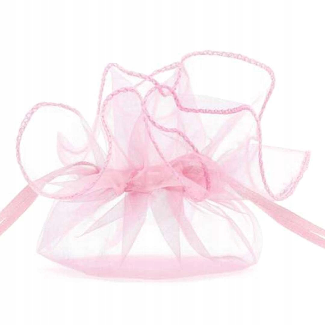 

Woreczki z organzy piękny Prezencik różowe 10 szt